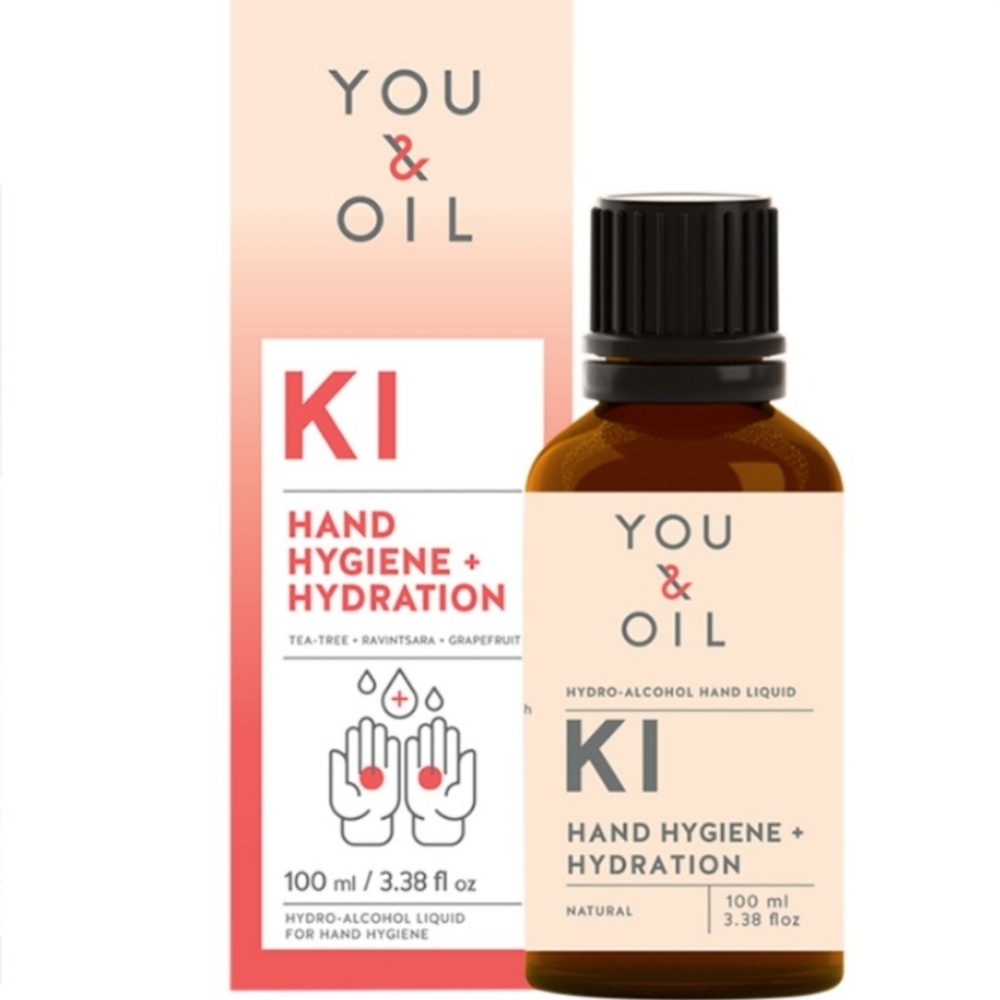 YOU & OIL Hand Hygiene and Hydration   3.38 fl oz   Liquid Sanitizer   NEW